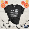 Spooky Mama Messy Bun Halloween Shirt