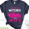 Brooms Are For Amateurs Jeep Halloween T-Shirt
