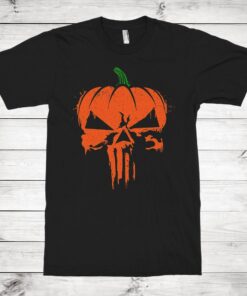 The Punisher Halloween Pumpkin Shirt