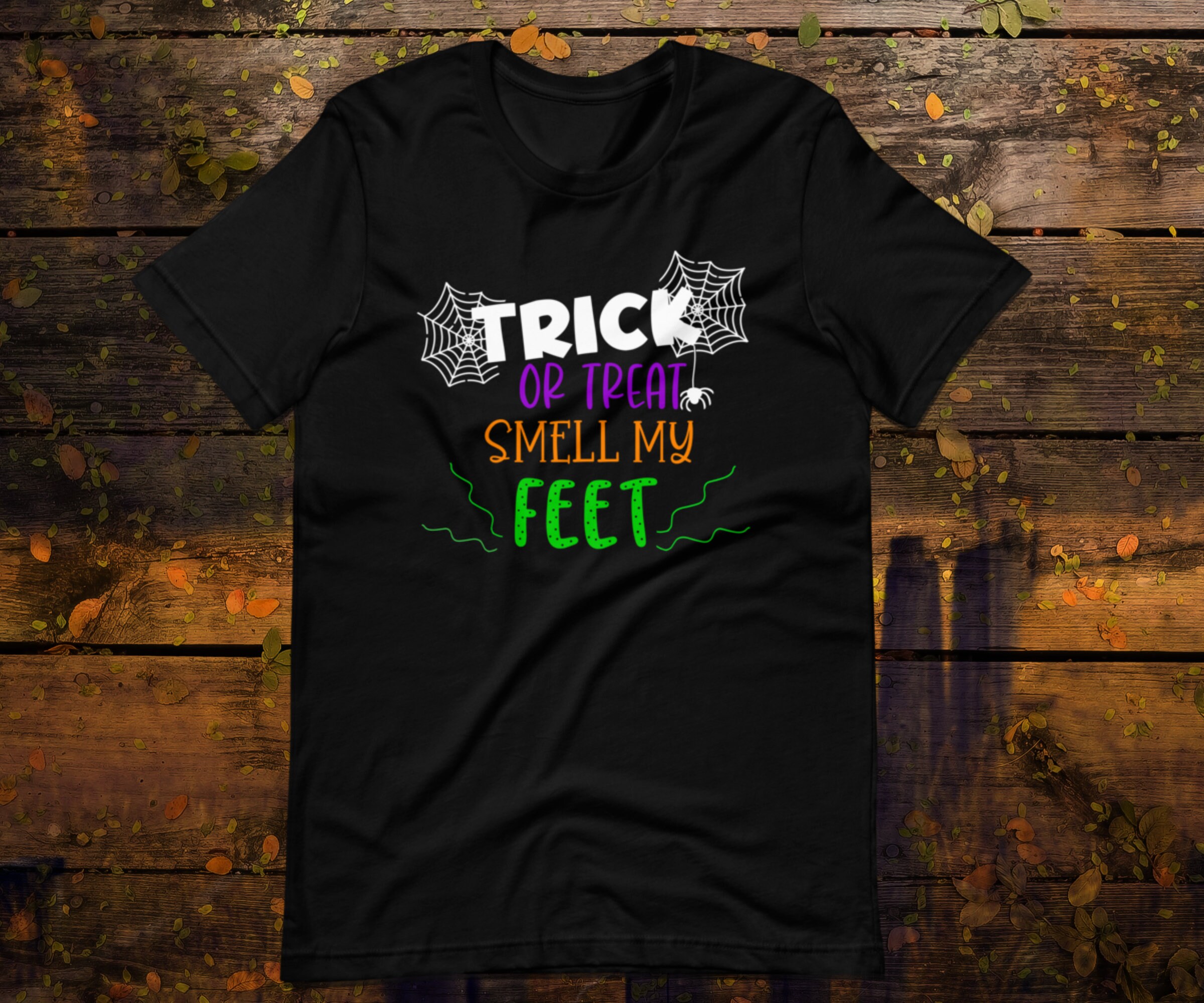 Trick Or Treat Smell My Feet Halloween Shirt