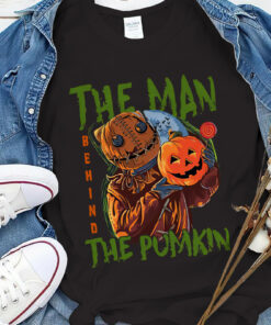 Trick 's Treat The Man Behind The Pumpkin Halloween 2021 Shirt