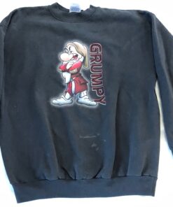 Vintage Disney Grumpy Seven Dwarfs Sweatshirt