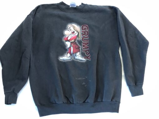 Vintage Disney Grumpy Seven Dwarfs Sweatshirt
