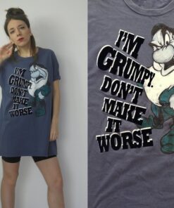 Vintage Disney I'm Grumpy Don't Make it Worse Shirt
