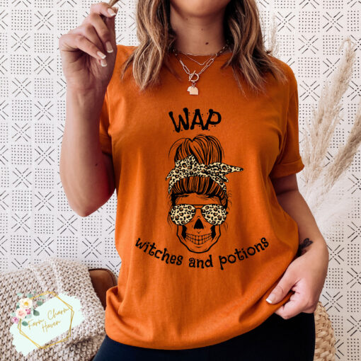 WAP Witches And Potions Halloween Shirt