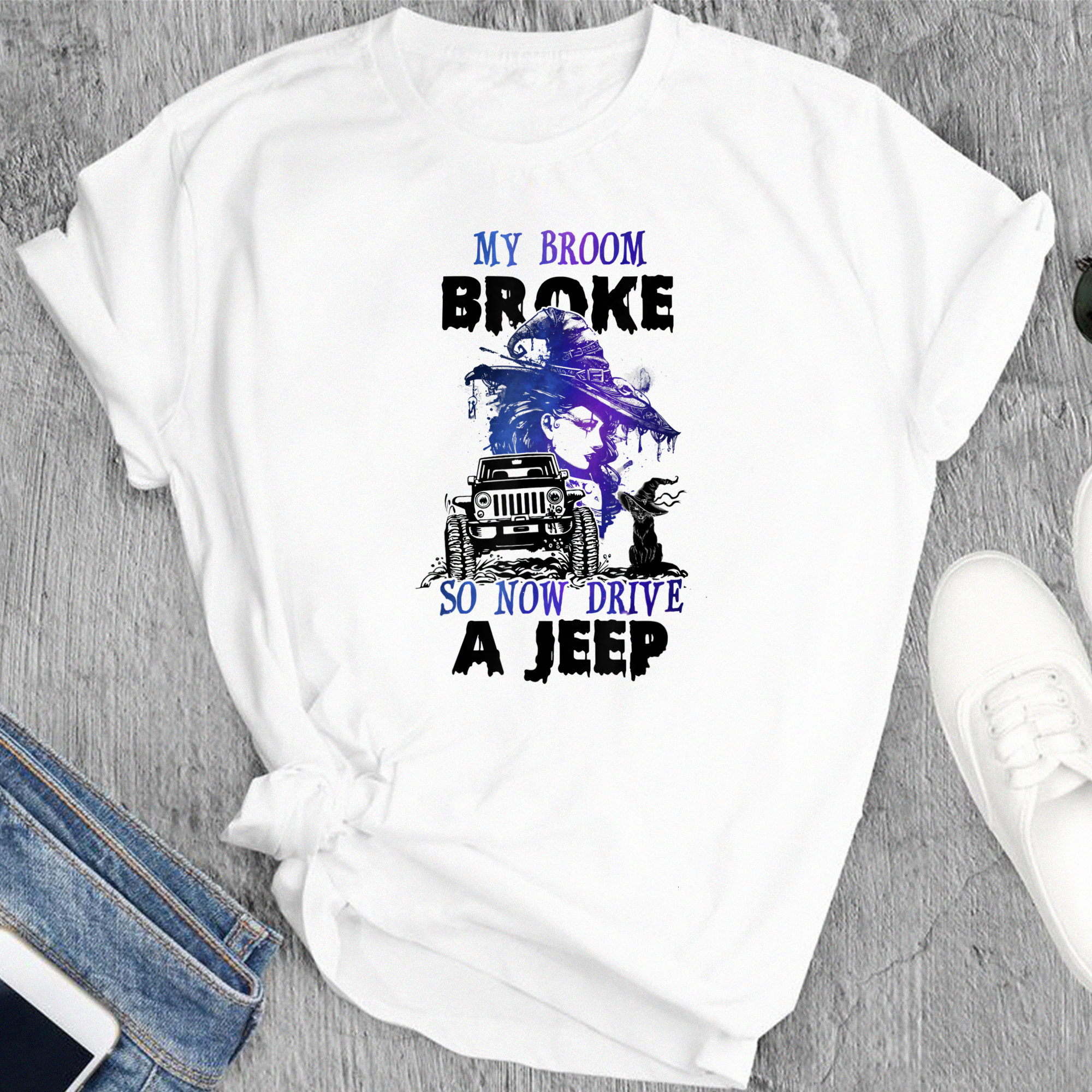 I Drive A Jeep Classic Halloween Shirt