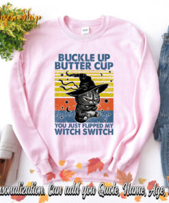 You Just Flipped My Witch Switch Black Cat Halloween Vintage Shirt