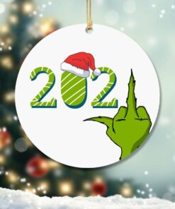 2021 The Grinch Christmas Stink Stank Stunk Ornament