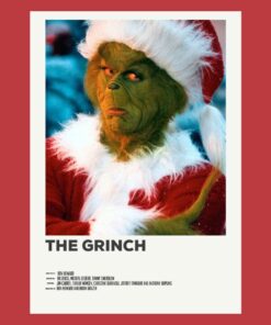 2021 The Grinch Moive Poster Sized Polaroid Print Style