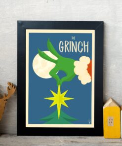Christmas Film Print The Grinch Movie Poster