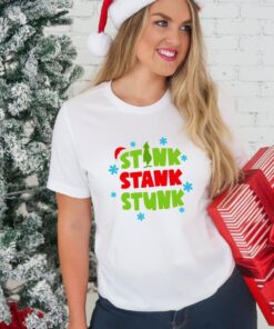 Christmas Holiday 2021 Stink Stank Stunk Shirt