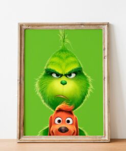 Christmas The Grinch And His Dog Max Moive Poster