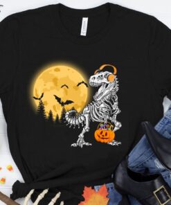 Classic Dinosaur T Rex Scary Party Halloween Shirt