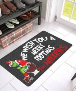 Custom Christmas The Grinch Doormat