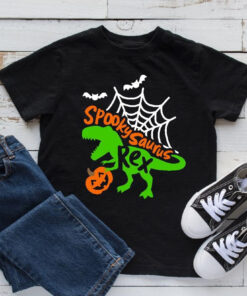 Dino Halloween Boys Kids Shirt
