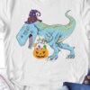 Halloween Kids Boys Dinosaur Organic Shirt