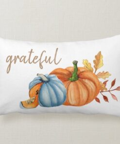 Fall Trend Cover Thanksgiving Lumbar Pillow