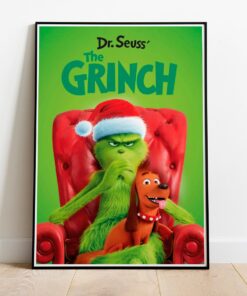 GRINCH Movie POSTER Wall Art Home Room Decor