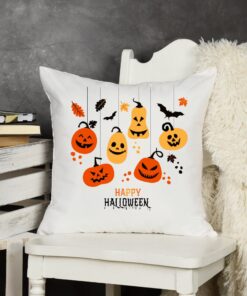Halloween Autumn Fall Trend Bats Pillow