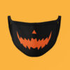 Pumpkin Face Mask Halloween Print
