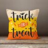 Happy Halloween Trick Or Treat Pillow