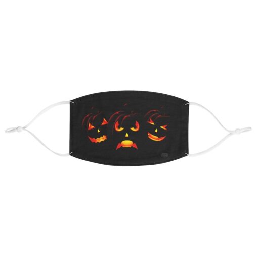 Halloween Pumpkin Fabric Face Mask
