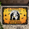 I Put A Spell On You Witch Decor Doormat