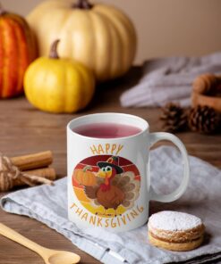 Happy Thanksgiving Turkey Mug