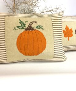 Harvest Pumpkin Autumn Pillow Gift