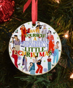 Have Yourself A Harry Little Styles Christmas Ornament