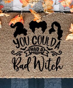 Hocus Pocus Bad Witch Doormat