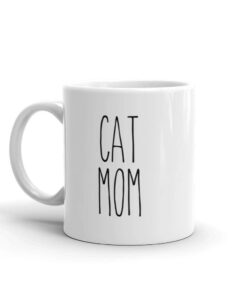 Cat Mom Coffee Mug Rae Dunn Inspired