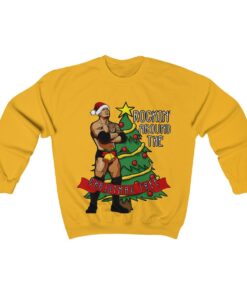 Rockin' Around Jingle Bell Rock Dwayne Johnson Sweatshirt