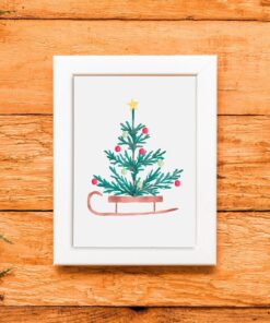 Christmas Tree Poster Seasonal