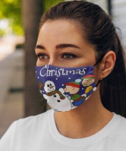 Charlie Brown’s Merry Christmas Funny Winter Face Masks