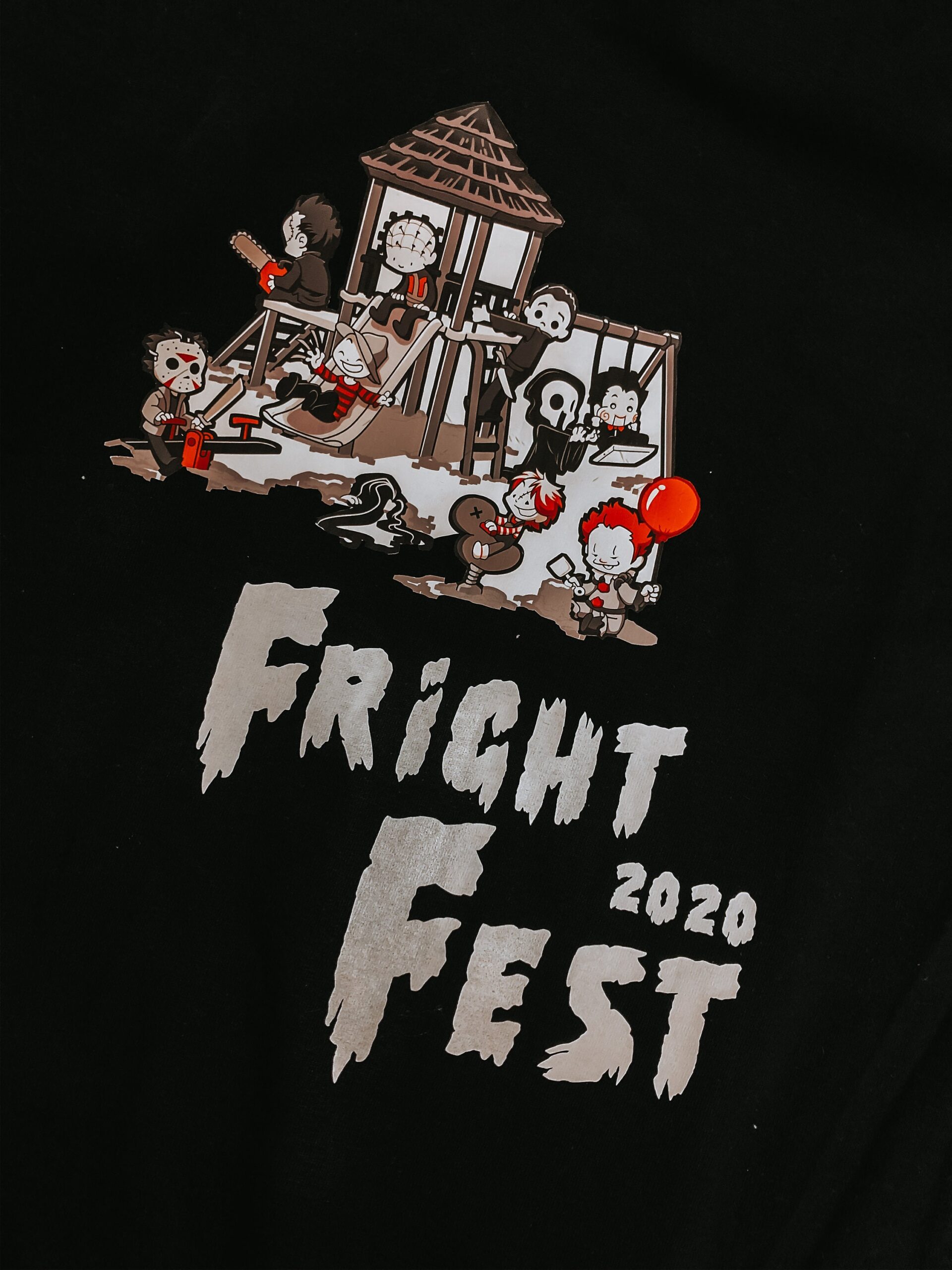 Halloween Fright Fest Horror Character Shirt