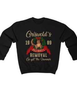 Griswold’s Tree Farm Christmas Sweatshirt Squirrel Removal