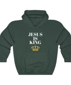 Jesus Is King Christian Hoodie Gift Sweatshirt
