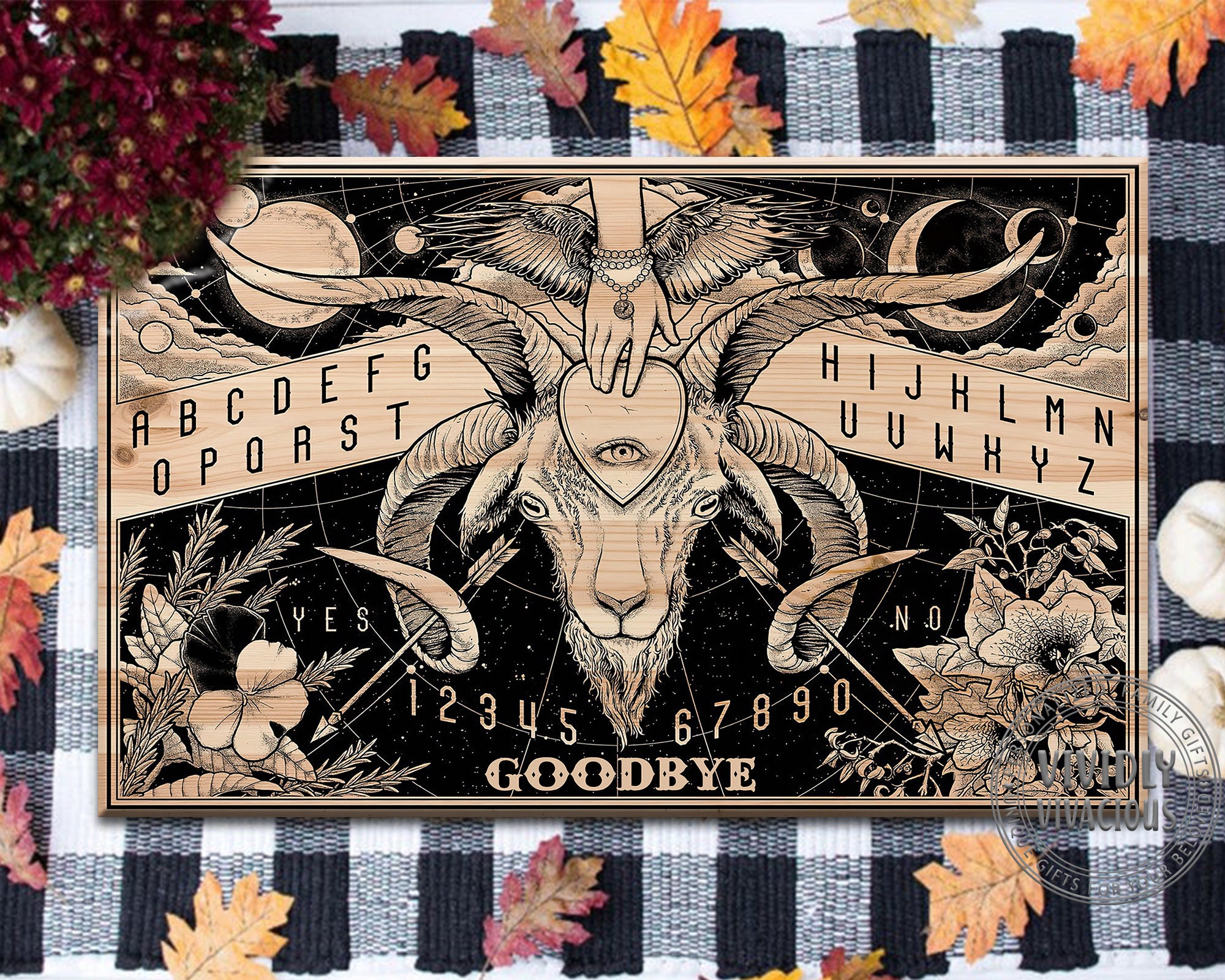 Halloween Horror Gift Witch Craft Welcome Doormat