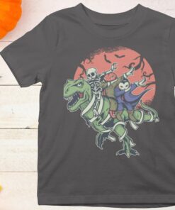 Halloween Youth Dinosaur Graphic Shirt