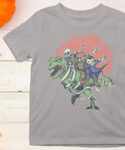 Halloween Youth Dinosaur Graphic Shirt
