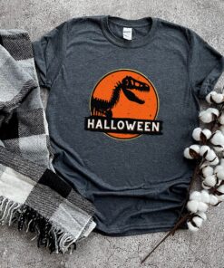 Vintage Jurassic Halloween Dinosaur Halloween Shirt