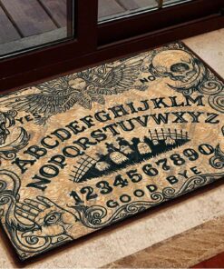Ouija Board Witch Craft Horror Welcome Doormat