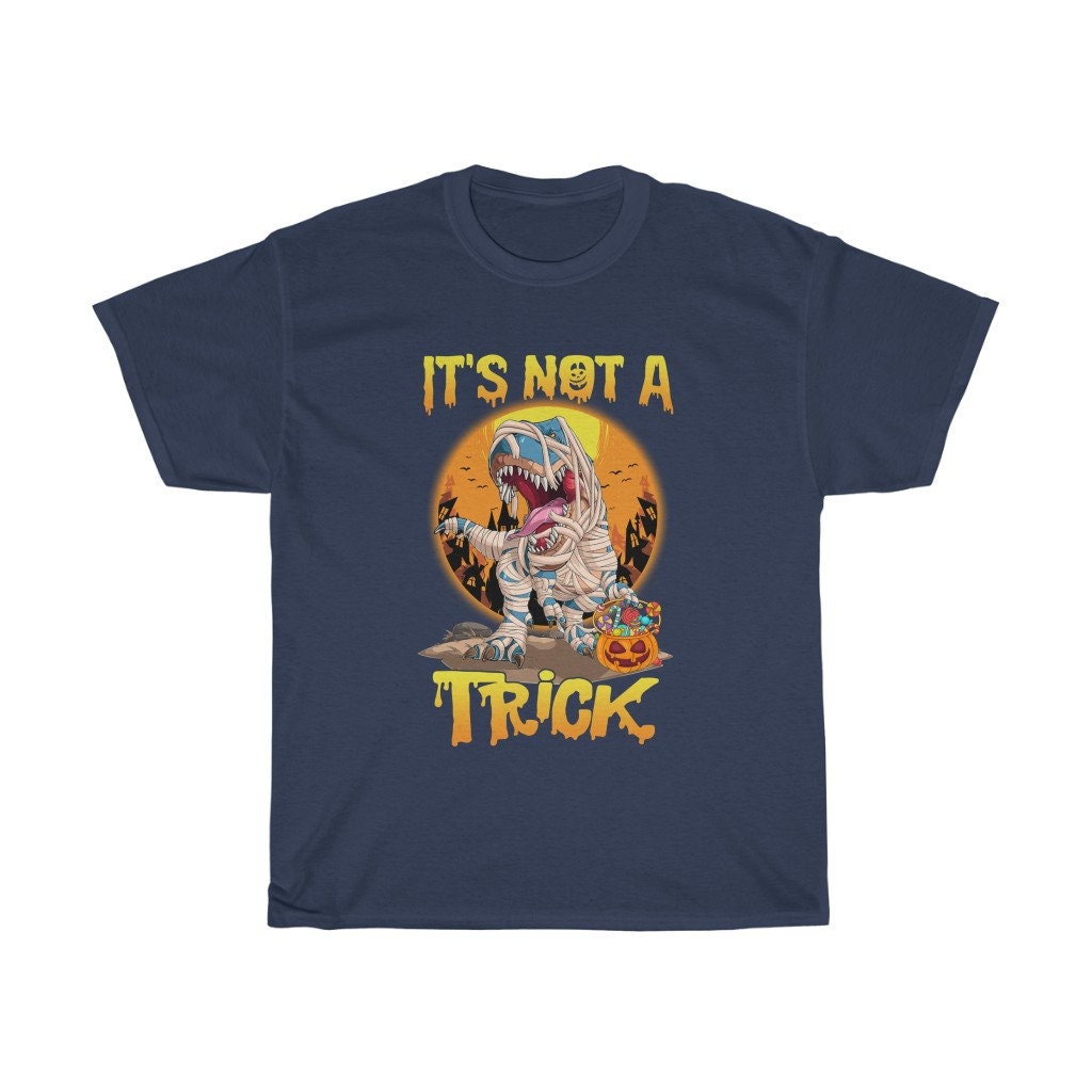 Kids Halloween Saurus It's Not A Trick Shirts