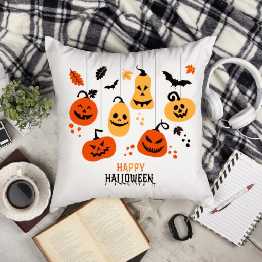 Halloween Autumn Fall Trend Bats Pillow