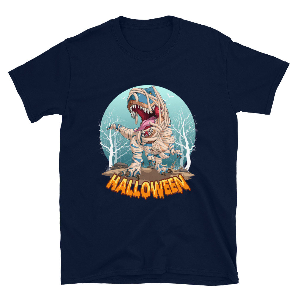 Halloween TRex Dinosaur Mummy Shirt
