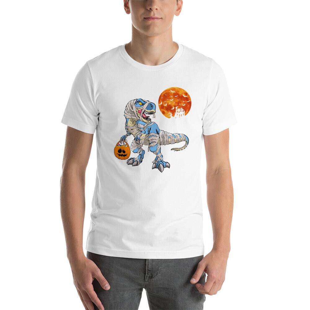 Dinosaur Pumpkin Halloween Unisex Shirt