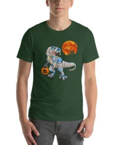 Dinosaur Pumpkin Halloween Unisex Shirt