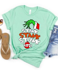 Grinch Stink Stank Stunk Christmas Vacation Shirt