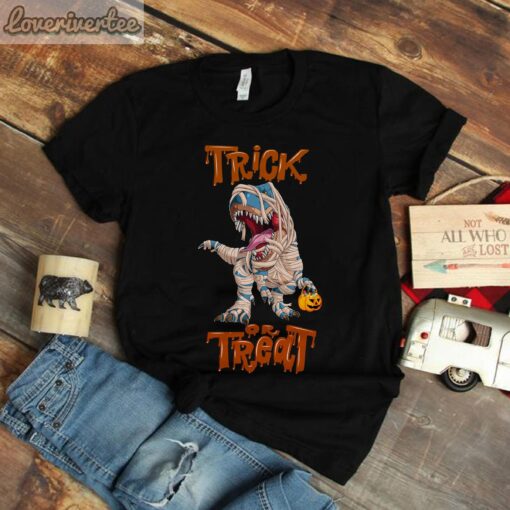 Halloween Trick Or Treat Funny Mummy Shirt